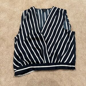 Halogen Faux Wrap Top